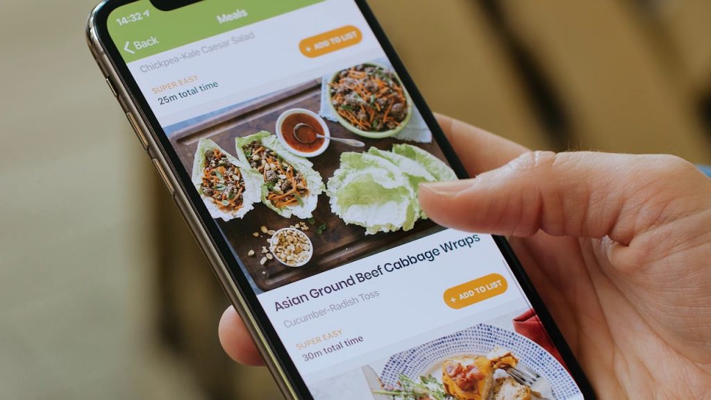 app para pedir tendencias de comida